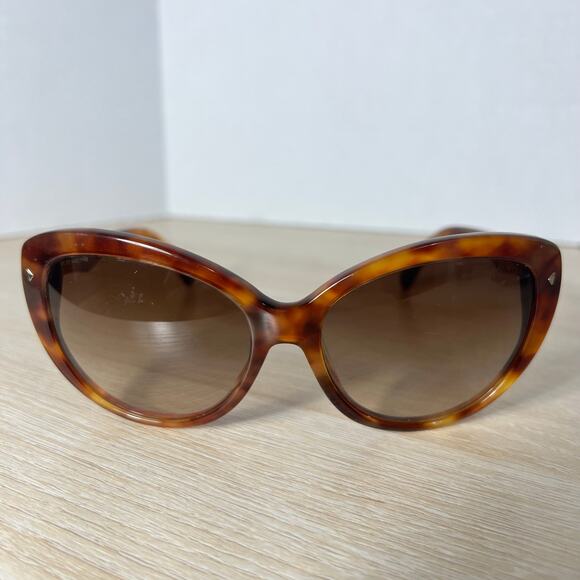 Prada SPR21N 4BW-6S1 Sunglasses Tortoise Shell READ DESC 58-16-135 Italy main image 13